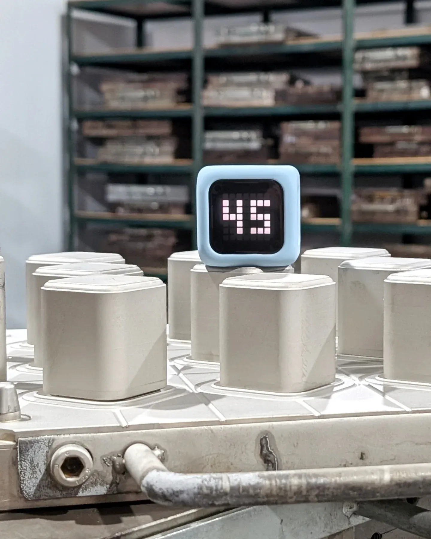 ZONE on the mass-production mould for its silicone cover, Shenzhen